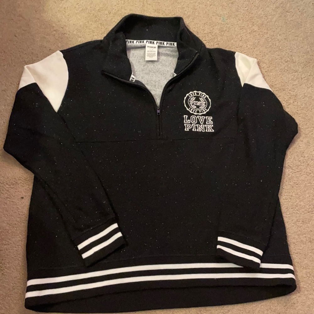 PINK half zip long sleeve